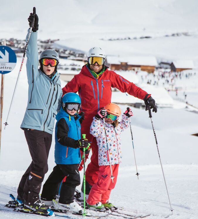 Skiurlaub mit der Familie