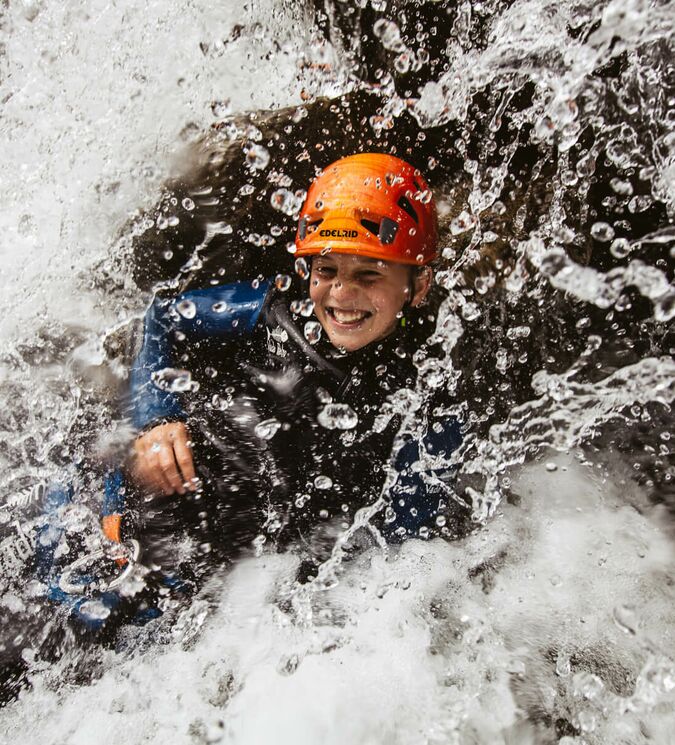 Canyoning im Familienurlaub