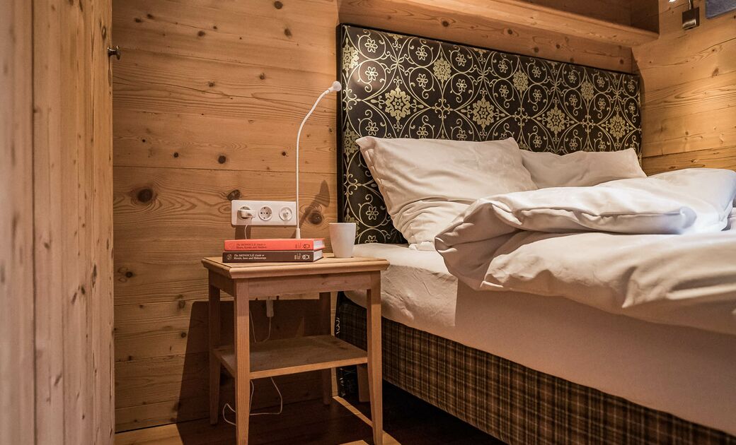 Schlafzimmer im Chalet Edelweiss