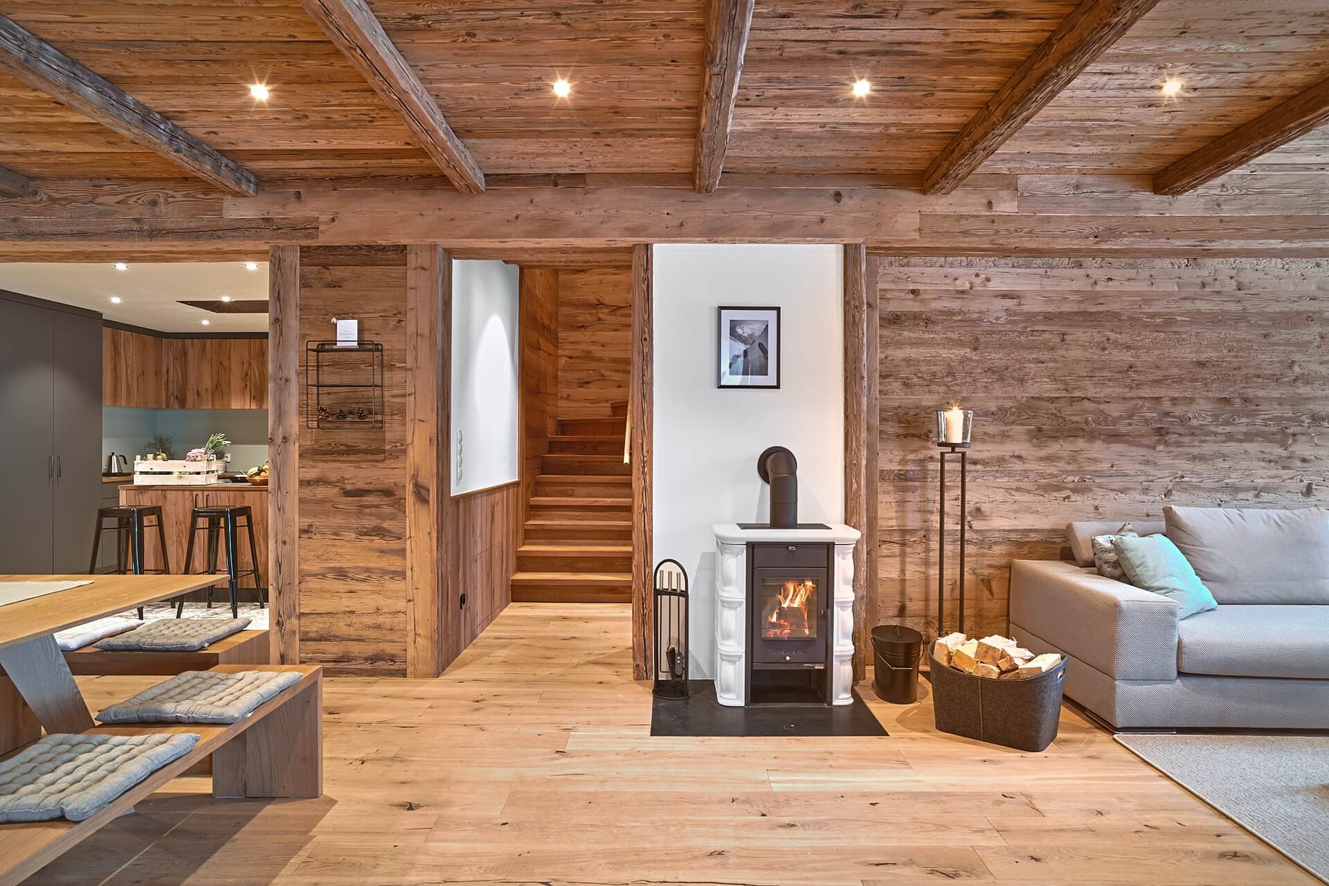 Wohnraum Chalet Arlberg